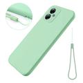 Funda de Silicona Líquida para Motorola Moto G54 - Verde