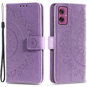 Funda Mandala Series para Motorola Moto G55 - Estilo Cartera