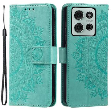 Funda Mandala Series para Motorola Moto G75 - Estilo Cartera