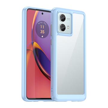 Carcasa Híbrida Anti-Choque para Motorola Moto G84 - Azul