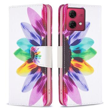 Funda Cartera Wonder Series para Motorola Moto G84 - Flor