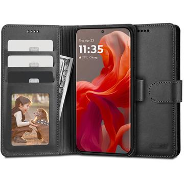 Funda Tech-Protect con imán y soporte para Motorola Moto G85/S50 Neo - Negro