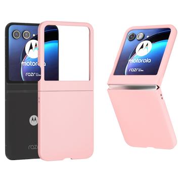 Carcasa de Plástico para Motorola Razr 50 - Rosa