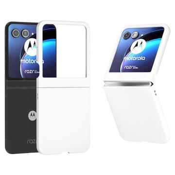 Carcasa de Plástico para Motorola Razr 50 - Blanco