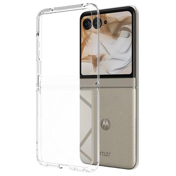 Funda Híbrida para Motorola Razr 50 - Resistente a Arañazos - Transparente