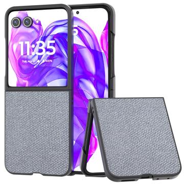 Funda híbrida con textura de diamantes de imitación para Motorola Razr 50 Ultra