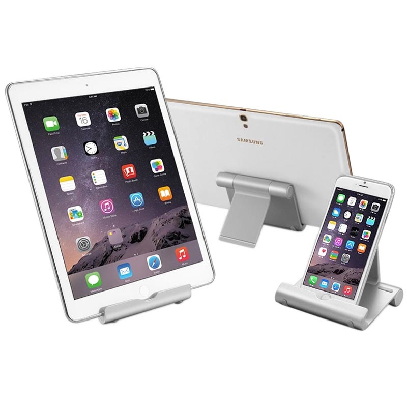 Soportes de escritorio para smartphone y tablet