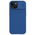 Carcasa Híbrida Nillkin CamShield Pro para iPhone 15 - Azul