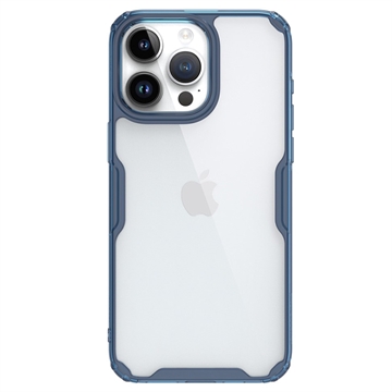 Funda Híbrida Nillkin Nature TPU Pro para iPhone 15 Pro Max - Azul