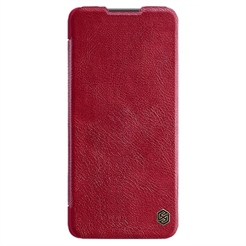 Funda con Tapa Nillkin Qin para Samsung Galaxy A34 5G - Rojo