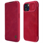 Funda con Tapa Nillkin Qin Pro para iPhone 15