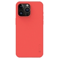 Carcasa Híbrida Nillkin Super Frosted Shield Pro para iPhone 15 Pro Max - Rojo