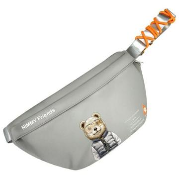 Bolsa cruzada Nimmy Friends Cool&Cute 2.0 Oso - Gris