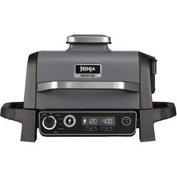 Barbacoa eléctrica y ahumador Ninja OG701EU Woodfire - Gris / Negro