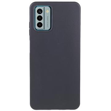 Carcasa de TPU Anti-Huellas Dactilares Mate para Nokia G22 - Negro