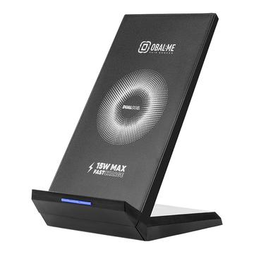 Obal:Me StandCharger Soporte de carga inalámbrico de 15W - Negro