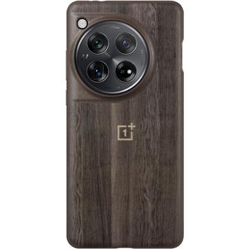 OnePlus 12 Funda Bumper Textura Nogal 5431101524 - Marrón