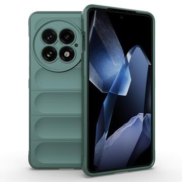 Carcasa de TPU Rugged para OnePlus 13 - Verde