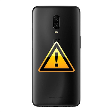 Reparación Tapa de Batería para OnePlus 6T - Negro Medianoche