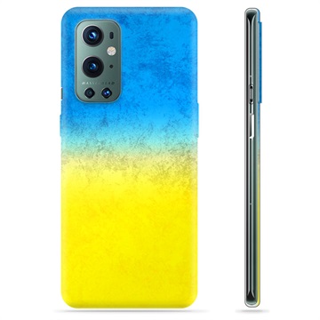 Funda TPU con bandera de Ucrania para OnePlus 9 Pro - Bicolor