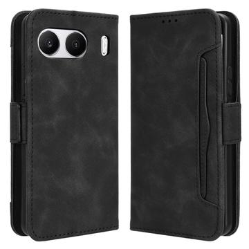 Funda Estilo Cartera Cardholder Serie para OnePlus Nord 4 - Negro