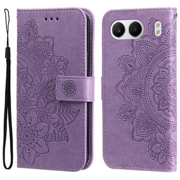 Funda Mandala Series para OnePlus Nord 4 - Estilo Cartera - Púrpura