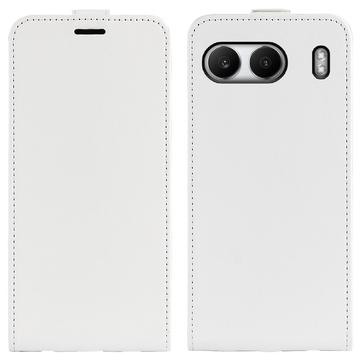 Funda con Tapa Vertical para OnePlus Nord 4 - Blanco