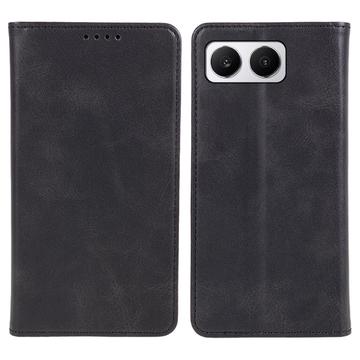 Funda OnePlus Nord 4 Wallet con cierre magnético - Textura de becerro - Negro