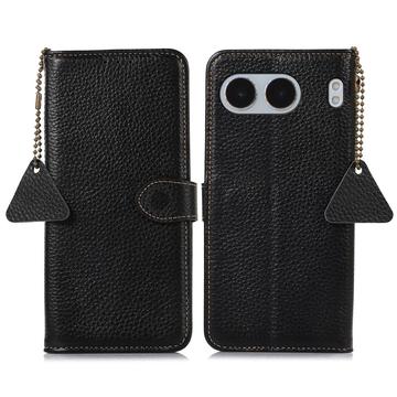 Funda con RFID para OnePlus Nord 4 - Estilo Cartera - Negro