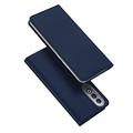 Funda con Tapa Dux Ducis Skin Pro para OnePlus Nord CE4/Oppo K12 - Azul