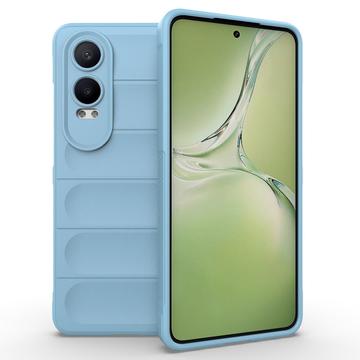 Carcasa de TPU Rugged para OnePlus Nord CE4 Lite/Oppo K12x - Azul Bebé