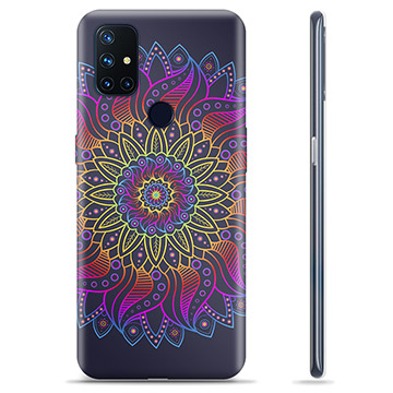 Funda de TPU para OnePlus Nord N10 5G - Mandala Colorida