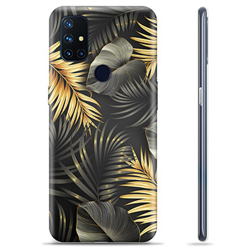 Funda de TPU para OnePlus Nord N10 5G - Hojas Doradas