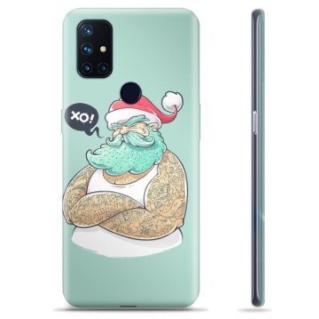 Funda de TPU para OnePlus Nord N10 5G - Papá Noel Moderno