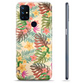 Funda de TPU para OnePlus Nord N10 5G - Flores Rosadas