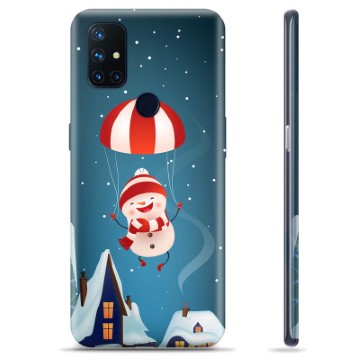 Funda de TPU para OnePlus Nord N10 5G - Muñeco de Nieve