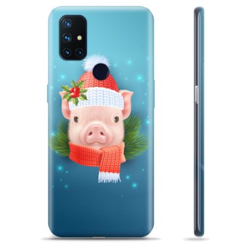 Funda de TPU para OnePlus Nord N10 5G - Piggy de Invierno