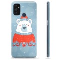 Funda de TPU para OnePlus Nord N100 - Oso de Navidad