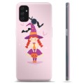 Funda de TPU para OnePlus Nord N100 - Chica de Halloween