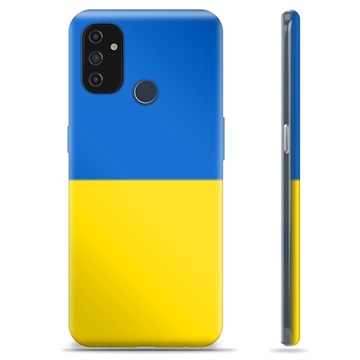 Funda TPU con bandera de Ucrania para OnePlus Nord N100 - Amarillo y azul claro