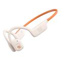 Auriculares inalámbricos por conducción de aire Onikuma T37 - Crema / Naranja