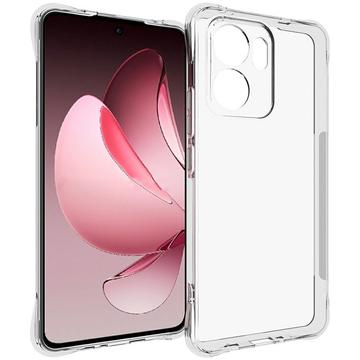 Carcasa de TPU Antichoque para Oppo Reno13 F - Transparente