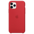 Carcasa de Silicona Apple para iPhone 11 Pro MWYH2ZM/A - Rojo