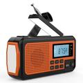 Radio solar de emergencia para exteriores con manivela SY373 - 4000mAh