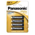 Pilas alcalinas Panasonic LR6/AA - 4 uds.