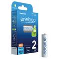 Panasonic Eneloop BK-3MCDE/2BE Pilas recargables AA 2000mAh - 2 uds.