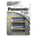 Pilas alcalinas Panasonic Everyday Power LR14/C - 2 uds.