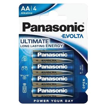 Pilas alcalinas Panasonic Evolta LR6/AA