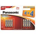 Pilas alcalinas Panasonic Pro Power LR03/AAA - 8 uds.