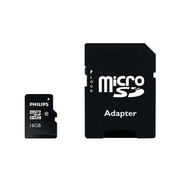 Tarjeta de memoria Philips MicroSDHC UHS-I U1 con adaptador FM16MP45B/10 - 16GB